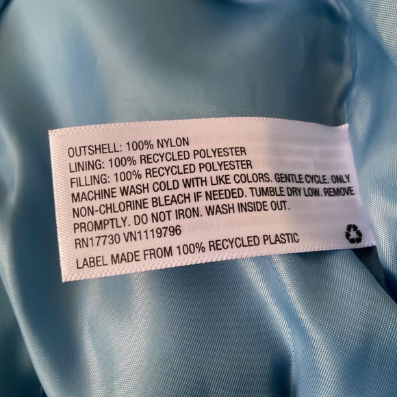 NWOT 🩵 A New Day Zip Front Puffer Jacket 🩵 Blue Size XS 🩵 Warm Cozy Winter - Picture 5 of 5